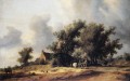 Route paysage Salomon van Ruysdael